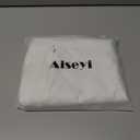 Golf Skirts for Women Crossover High Waisted Athletic Skirt Skorts Stretchy Golf Skirt with Shorts and 4 Pockets (White, L)