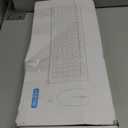 Wireless Keyboard and Mouse Combo, Full-Sized Wireless Keyboard and Adjustable DPI Mouse, 2.4GHz USB Receiver, Keyboard and Mouse for PC, Windows, Desktop, Laptop (Latte Color)