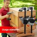 Bar Clamps for Woodworking,6-Pack Wood Clamps 12(4)&6(2) Light Duty One-Handed Quick Grip/Spreader Woodworking Clamp 150LBS Load Limit with Quick Change Button(Grey)