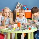 24 Pack Sports Keychain Valentines Cards for Kids School Boys Valentine Classroom Gifts Bulk Fidget Valentines Day Party Favors Stress Balls for Kids Class Gift Exchange