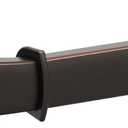 Amerock BH36031ORB | Oil Rubbed Bronze Single Post Toilet Paper Holder | 7-7/8 in. (200 mm) Length Toilet Tissue Holder | Revitalize | Bath Tissue Holder | Bathroom Hardware | Bath Accessories