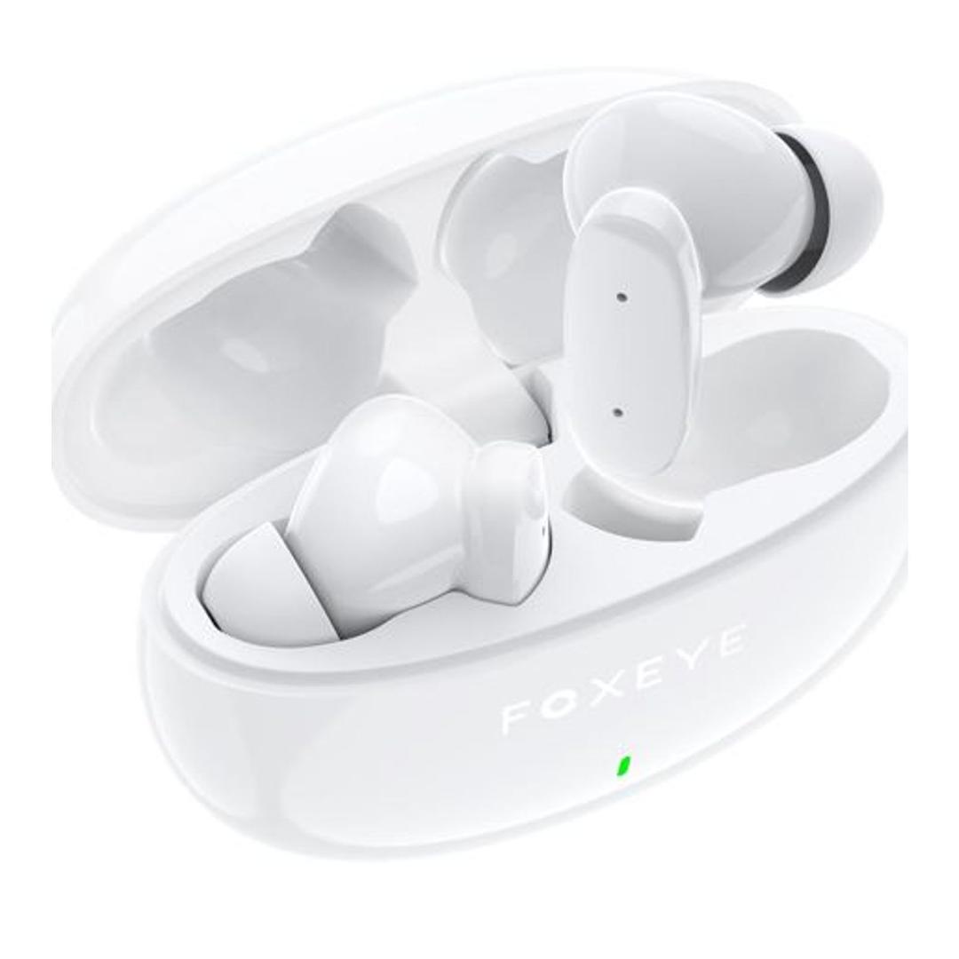 Wireless Earbuds, Bluetooth 5.3 Earbuds Stereo Bass, Bluetooth Headphones in Ear Noise Cancelling Mic, 30 Hour Playtime, USB C Mini Charging Case Ear Buds, 10mm Drivers with Big Bass (White)