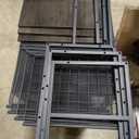 Wine Rack, MDF&Iron Shelves, Multi Functional Wine Storage Display Rack for Home Bar Dining Room Kitchen