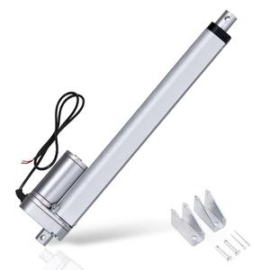 ECO-WORTHY Heavy Duty 330lbs/1500N Solar Tracker Linear Actuator Multi-Functions with Mounting Brackets (12V, 4") IP54 Waterproof Linear Motion Actuator