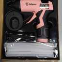 GoGonova Cordless Glue Gun, 15s Fast Preheating 2Ah Cordless Hot Glue Gun with 25 Pcs Premium Mini Glue Gun Sticks, USB-C Battery Rechargeable Hot Glue Gun, Smart Power-Off, Pink