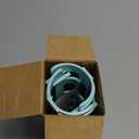 STORAGENIE K Cup Holder for Keurig, Coffee pod Storage, Side Mount | Wall Mount, Perfect for Small Counters (2 Rows/For 10 K Cups, OASIS BLUE)