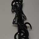 AMKUFO 6 Pack-Closet-Organizers-and-Storage, Magic-Hangers-Space-Saving-for-Clothes, Closer-Organizer-for-Closet-Organization, Space-Saver-Hanger-Organizer-for-Multipurpose, Dorm-Room-Essentials (Black)