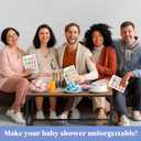 Woodamore Baby Shower Loteria Bilingual - Baby Loteria For Babies Shower Games Spanish And English, Funny Party Bingo Game For 40 Players