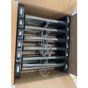 for 30 Pack Strong Pants Hangers Adjustable Clip Nonslip for Trousers Skirt Dress Sl