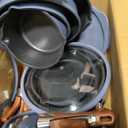 CAROTE 30pcs Titanium Cookware Set, Pots and Pans Set Detachable Handle, 30 Piece