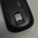 HOTLIFE Wireless Bluetooth Mouse, Slim Rechargeable LED Mouse, 2.4G Portable USB Optical Mouse with Type C Adapter, Purple