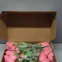 8 Bundles Artificial Peonies Flowers Boho Faux Flowers Arrangements Artificial Centerpiece Spring Bouquet Floral Wedding Decoration for Vase (Hot Pink)