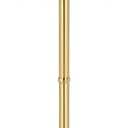 Finnhomy 24'' Round Cocktail Bar Table with Metal Base, Tall Bistro Pub Table, Counter Bar Height Table for Kitchen, Dining Room, Living Room, Easy Assembly, Gold (39.1" Height( Fixed))