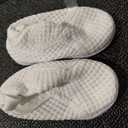 Baby Sneakers Boys Girls Slip On Shoes First Walking Crib Shoes White 12.5 Cm 6-12 Months