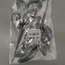 20 Pieces Artificial Silver Glitter Leaf Spray Leaf Picks 13" Tall for Christmas Winter Wedding Wreath Tree Swag Floral Arrangment Vase Bouquets Table Centerpieces Decoration