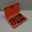 12-Piece Magnetic Nut Driver Set - Premium Impact Power Hex Nut Driver Drill Bit Master Kit, SAE & Metric, 1/4-Inch Quick-Change