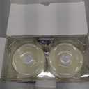 Flameless Candles Battery Operated with Remote Timer, 3D Moving Flame Flickering, Last 600+ Hours Battery Candles, 3" x 3" Ivory Real Wax Electric LED Candle for Wedding Party, Set of 2