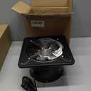 8 Inch Exhaust Fan with Speed Controller, 700CFM Wall Mount Exhaust Fan for Kitchen, Metal Ventilation Extractor Fan with Damper for Bathroom, Garage, Attic, Shop, Pet Room, Smoking Room, Basement