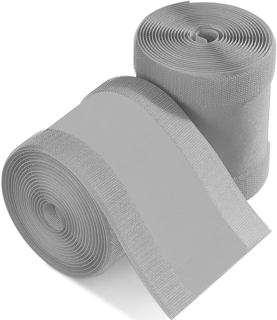 Floor Cable Covers,20 Feet Cord Cover Wire Protector Cable Wire Storage Cover Used to Protect The Cable and Prevent Tripping Over The Cords (Gray)
