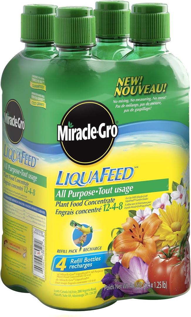 4 Pack Liquafeed Refills All Purpose Fertilizer