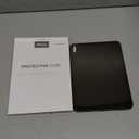 JETech Case for iPad (A16) 11th/10th Generation (2025/2022), Soft TPU Transparent Slim Shockproof Tablet Cover (Black)
