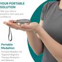 OMI Magnetic Field Therapy Mat - Full Body Mat for General Wellness, Stress, Relaxation & Boosted Energy Levels, Magnetic Field Therapy with Controller & Portable Medallion Device