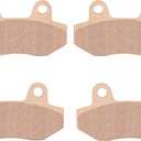Front Left & Right Brake Pads Sintered for Kawasaki Teryx Teryx4 750/800 2008-2023, Brute Force 650/750 2005-2023 715500336, 715500335, 43082-0022, 43082-0023 - 2 Set