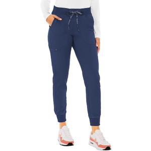 Med Couture Scrub Pants For Women Cargo Jogger Bottoms with 5 Pockets, Lightweight, Ultra Soft, 2-Way Stretch Fabric - MC7710, Medium