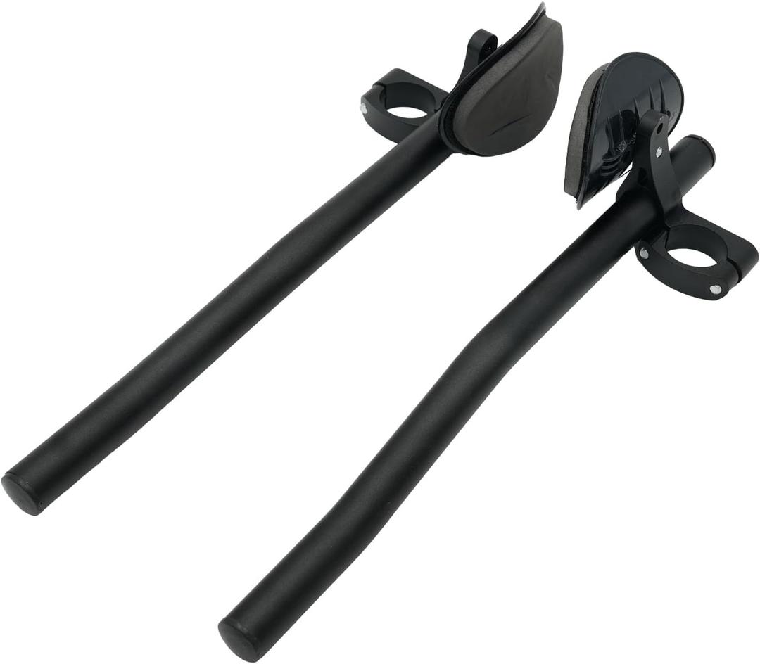 Bike Rest Handlebar for bicycle hand rest TT Handlebar Road Bike Mountain Bike Cycling Adjustable Tri Bars, Black
