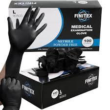 Finitex Black L Gloves