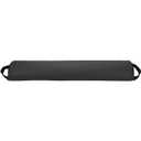 ForPro Half Round Massage Table Bolster Pillow, 26" L x 6" W x 3" H, Black