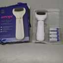 Amop Pedi Perfect Electric Callus Remover Foot File w/ Diamond Crystals, Pedicure Tool for Feet, Removes Hard & Dead Skin, Feet Scrubber & Buffer, Splashproof, w/ Extra Coarse Roller Head, 1 Count