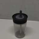 Owala Kids BPA-Free Plastic Tumbler with Spill Resistant Flexible Straw, Easy to Clean, Kids Water Bottle, Great for Travel, Dishwasher Safe, 15 Oz, Black and Gray (Skate Park)