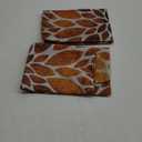 Mustard Yellow Dahlia Pillow Covers 20X20 Inch Geometry Floral Couch Pillow Cases Modern Abstract Flower Decorative Throw Pillows Set of 2 Home Decor for Living Room Bedroom Sofa Couch Bed Cushion