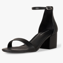 Amazon Essentials Women's Two Strap Heeled Sandal, 10w