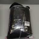 ReachMe Womens Fleece Zip Up Jacket with Pockets Oversized Long Sherpa Hoodie Fuzzy Jackets Warm Teddy Coat (XX-Large, 02 Black)