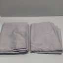 H.VERSAILTEX 100% Blackout Curtains for Bedroom with Black Liner Full Room Darkening Curtains 84 Inch Long Thermal Insulated Back Tab/Rod Pocket Window Drapes for Living Room, 2 Panels, Pumice Stone