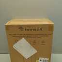 Bonsaii 12-Sheet Cross Cut Paper Shredder, 5.5 Gal Home Office Heavy Duty Shredder for Paper, Credit Card, Mail, Staples, with Transparent Window, High Security Level P-4 (C275-A)