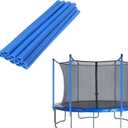 UNIFAMILY 12PCS Rubber Trampoline Pole Covers, 1.26 Inch Diameter Trampoline Replacement Poles, Protective Trampoline Pole Rubber Sleeves for Safe Protection Trampoline Accessories