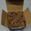 MIULEE Pack of 2 Decorative Throw Pillow Covers Soft Chenille Throw Pillows Solid Textured Lumbar Cushion Covers for Couch Sofa Bedroom Living Room 12x20 Inch, Brown (Bronze)