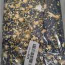 Decor365 Fabric Champagne Gold Tablecloth - 9ft x 5ft (274cm x 150cm) - Black Gold Party Decoration - Graduation, Birthday, Anniversary, Promotion, New Year Eve NYE - Machine Washable - Reusable