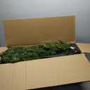 8 ft. Pre-Lit PVC Hinged Artificial Christmas Tree with 430 LED Lights