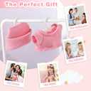 3 x Doll Clothes for Labubu 17cm 6-Piece Tennis Sports Set for Big into Energy & Have a Seat & Exciting Macaron Series Dolls, for 17cm Dolls Accessories (Pink)