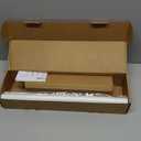 Zeerobee Curtain Rods for Windows 32 to 72, 1 Inch Industrial Wrap Around Curtain Rod, Indoor/Outdoor Room Divider Adjustable Drapery Pole, 32"-72", White