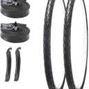 MOHEGIA Road Bike Replacement Tire: 700x25C/700x28C/700Cx35C Folding Bicycle Tire for On City Road Riding (700x35C)