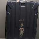 Samsonite Centric Hardside Expandable Luggage with Spinner Wheels, Blue Slate, Checked-Large 28-Inch