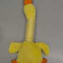 Fida Dog Chew Toys for Aggressive Chewers Rubber Neck, Squeaky Dog Toys for Large Dogs, Indestructible Dog Toy Durable Puppy Teething Toys Plush Duck Dog Toy to Keep Them Busy