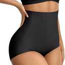 Vertvie Tummy Control Shapewear Shorts for Women Butt Lifting Body Shaper Shorts High Waisted Seamless Girdles Under Dress Size L