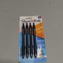 Paper Mate InkJoy 100ST Ballpoint Stick Pens, Medium Point, Black Ink, Pack of 8