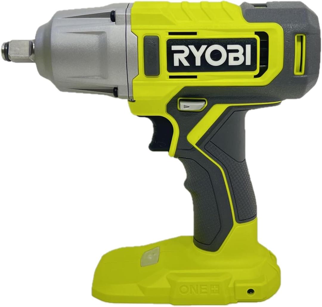 Ryobi PCL265 18V ONE+ Cordless 1/2 in. Impact Wrench (Tool ONLY- Battery and Charger NOT Included)